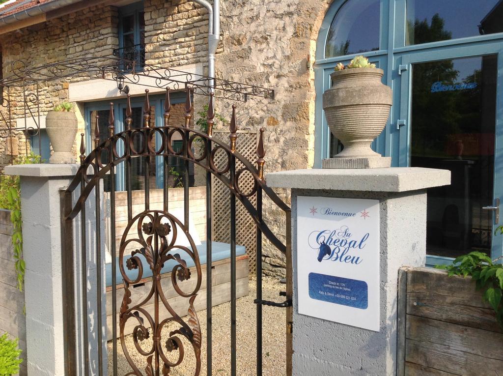 Au Cheval Bleu Bed & Breakfast Fontenay-pres-Vezelay Exterior photo